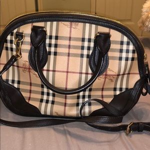 Burberry bowling ball bag